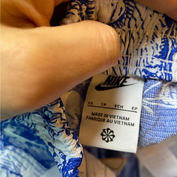 Nike vintage retro jacquard floral graphic loose fit pants - Picture 9 of 11